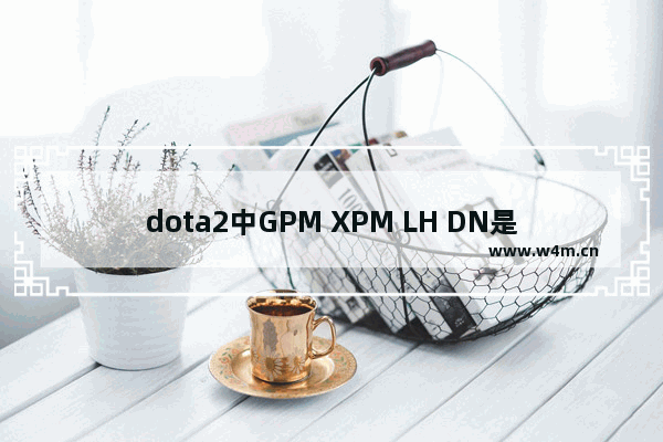 dota2中GPM XPM LH DN是什么意思 dota的银月有什么效果