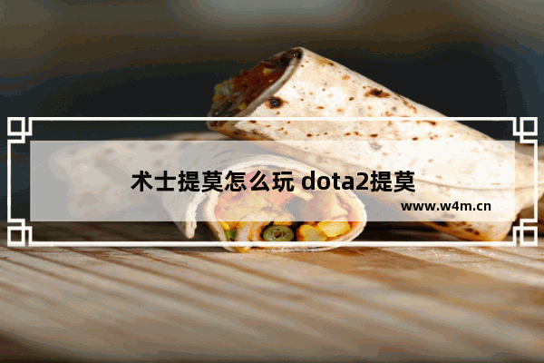 术士提莫怎么玩 dota2提莫