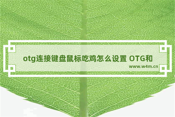 otg连接键盘鼠标吃鸡怎么设置 OTG和平精英映射