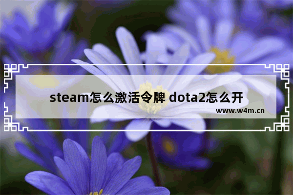 steam怎么激活令牌 dota2怎么开启令牌