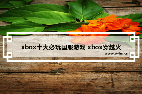 xbox十大必玩国服游戏 xbox穿越火线剧情