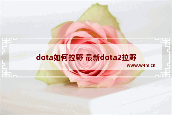 dota如何拉野 最新dota2拉野