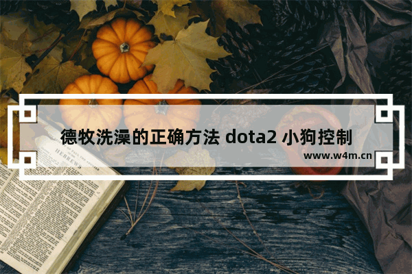 德牧洗澡的正确方法 dota2 小狗控制远古