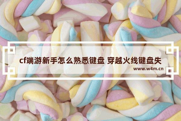 cf端游新手怎么熟悉键盘 穿越火线键盘失灵怎么解决