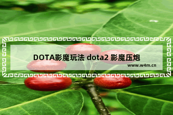 DOTA影魔玩法 dota2 影魔压炮