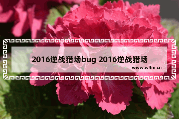 2016逆战猎场bug 2016逆战猎场bug