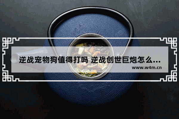 逆战宠物狗值得打吗 逆战创世巨炮怎么卡加速