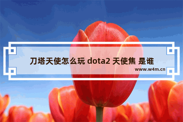 刀塔天使怎么玩 dota2 天使焦 是谁