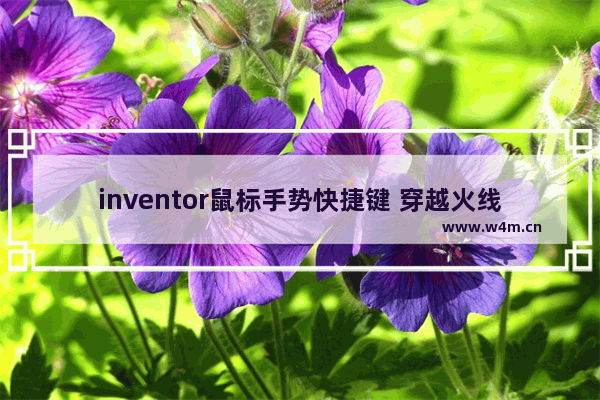 inventor鼠标手势快捷键 穿越火线鼠标手势