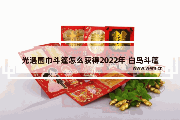 光遇围巾斗篷怎么获得2022年 白鸟斗篷兑换新图要多少蜡烛