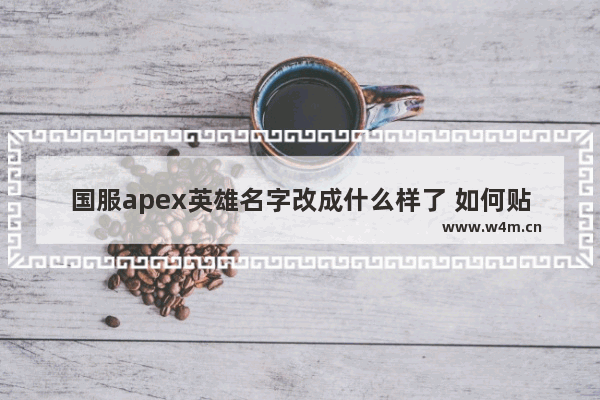 国服apex英雄名字改成什么样了 如何贴心服务 如何提升客户满意度