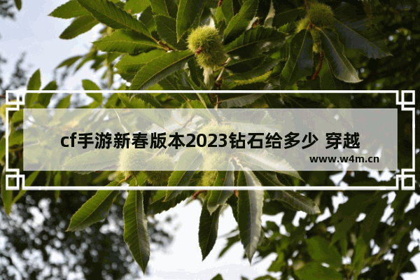 cf手游新春版本2023钻石给多少 穿越火线活动段位