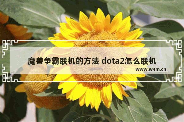 魔兽争霸联机的方法 dota2怎么联机