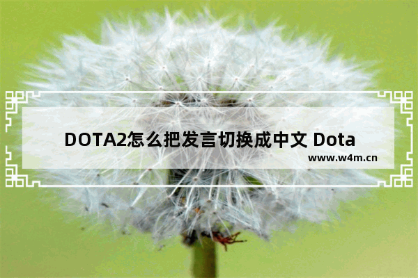 DOTA2怎么把发言切换成中文 Dota2 Launcher cannot run from a folder path with non english characters