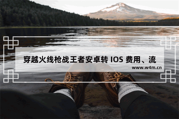 穿越火线枪战王者安卓转 IOS 费用、流程与注意事项全解析！